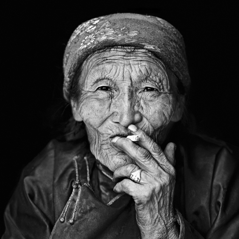 © Christine Turnauer – Punzel, Tsaatan nomad, North Mongolia, 2013, Coal pigment print