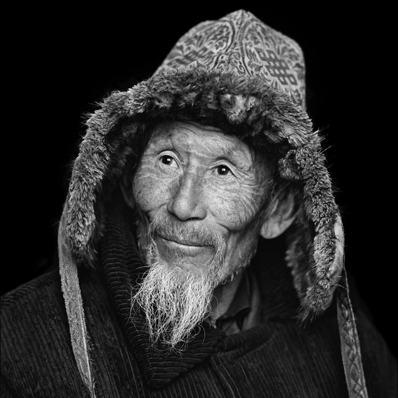 © Christine Turnauer – Abil, Kazakh nomad, North-West Mongolia, 2013, Coal pigment print