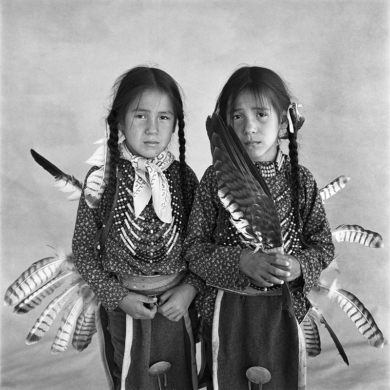© Christine Turnauer – Sheldan and Sheridan, twins, Blood, 1986